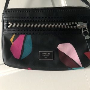 Fossil multicolored purse